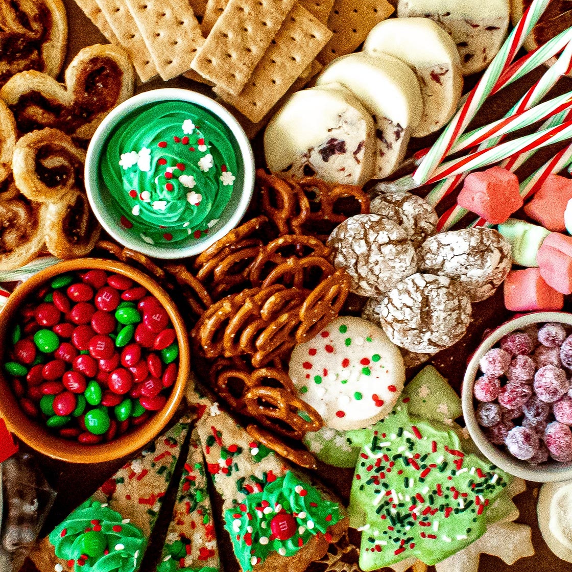 Christmas Charcuterie Board - Holiday Dessert Board Ideas