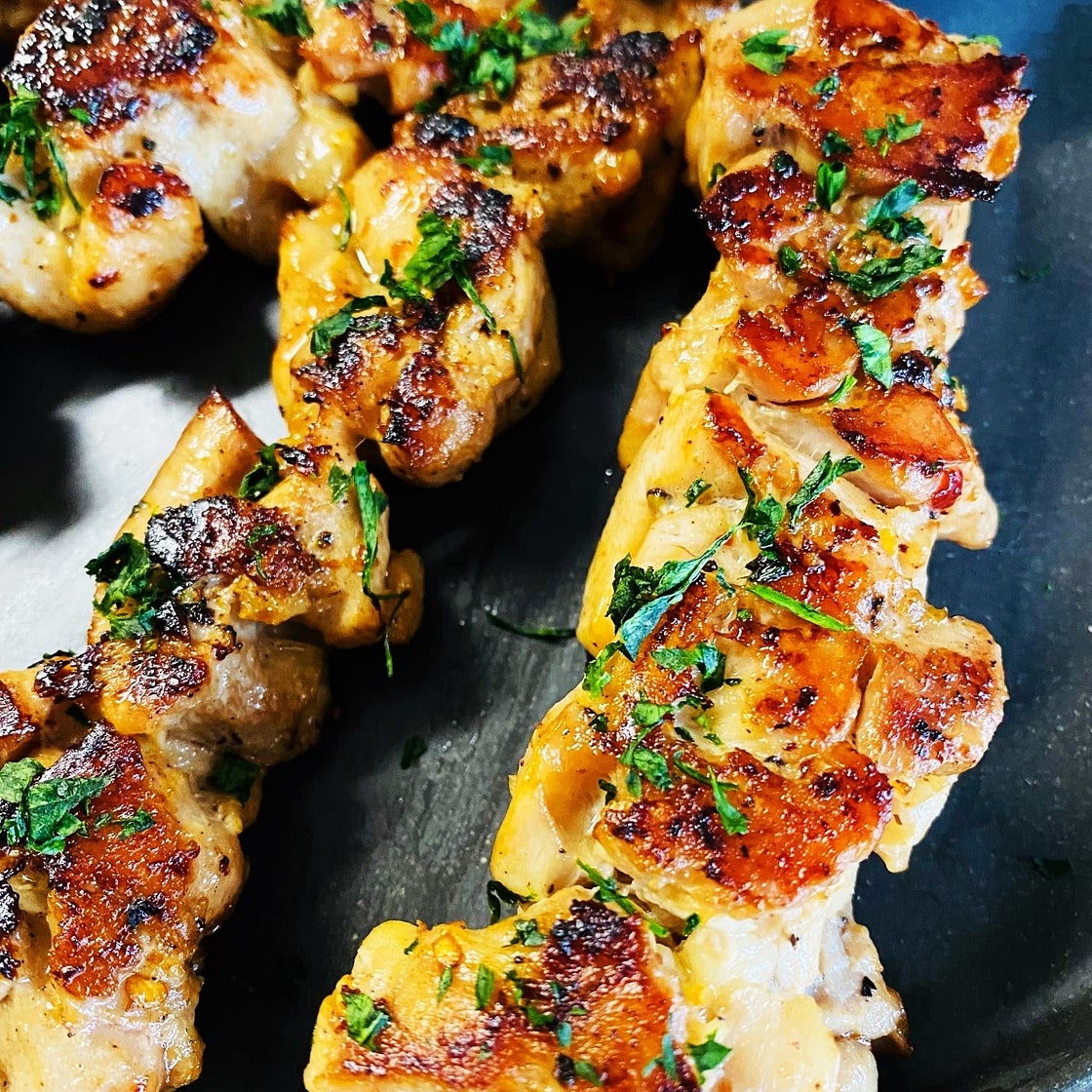 Blackstone Teriyaki Chicken Skewers