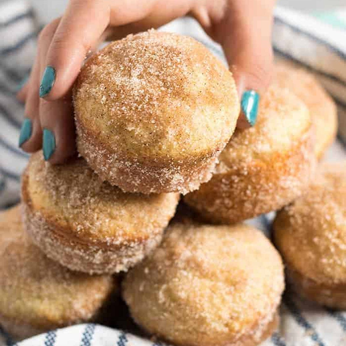 Cinnamon Sugar Donut Muffins