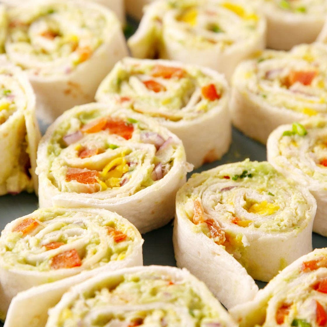 Chicken Avocado Roll-Ups