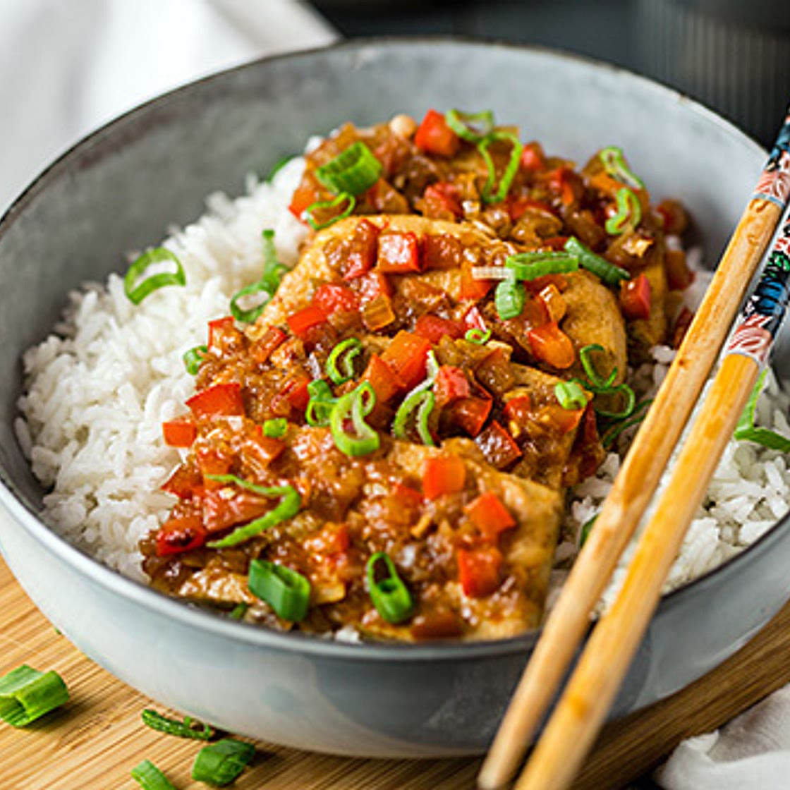 Dubu Jorim - Tofu alla coreana
