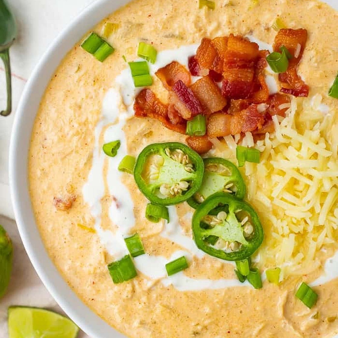 Keto White Chicken Chili