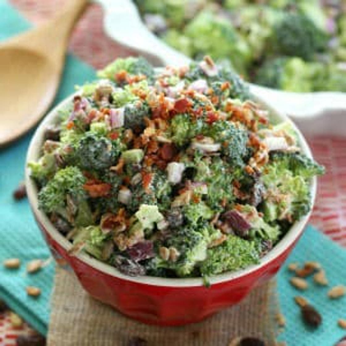 Skinny Broccoli Salad