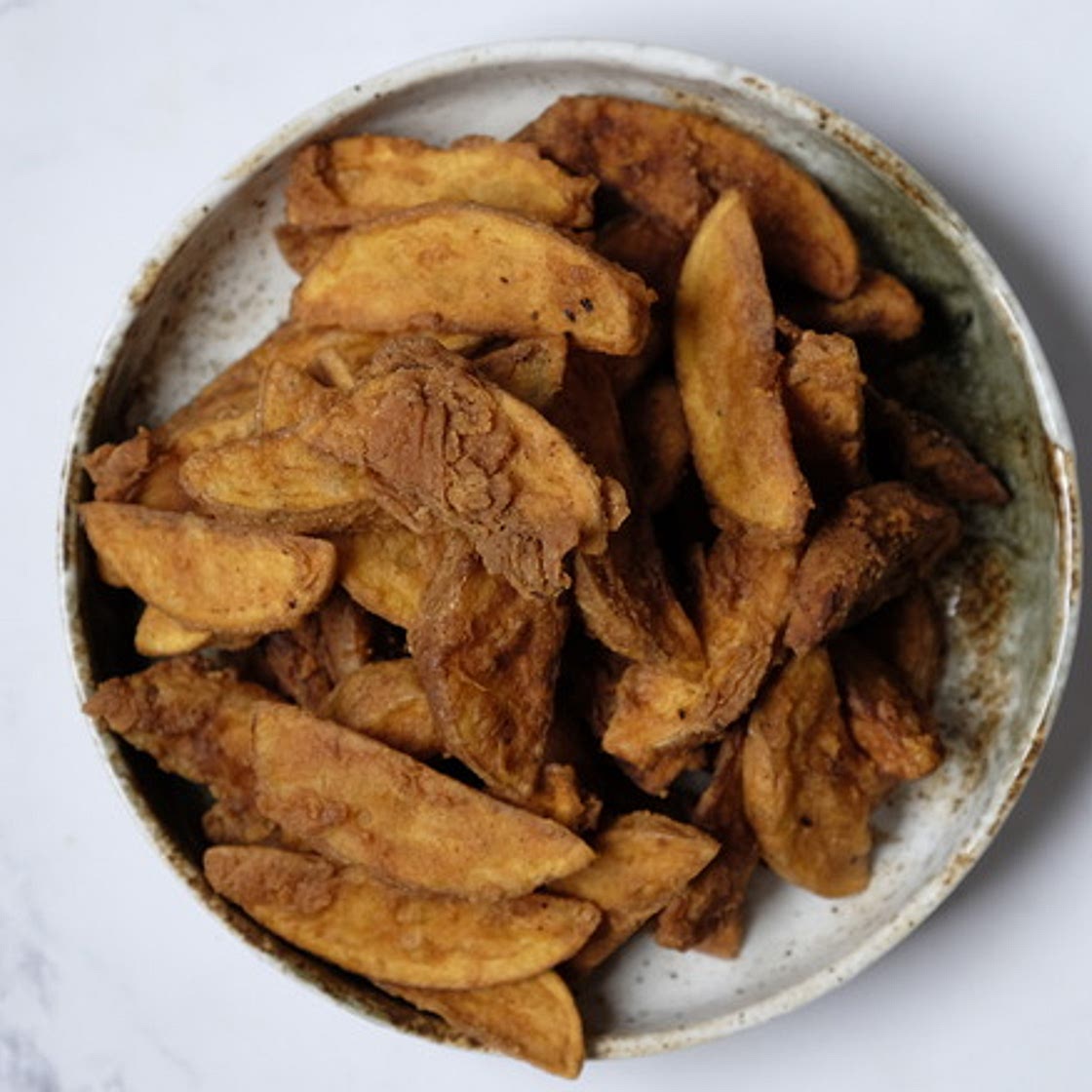 Copycat KFC fried potato wedges recipe