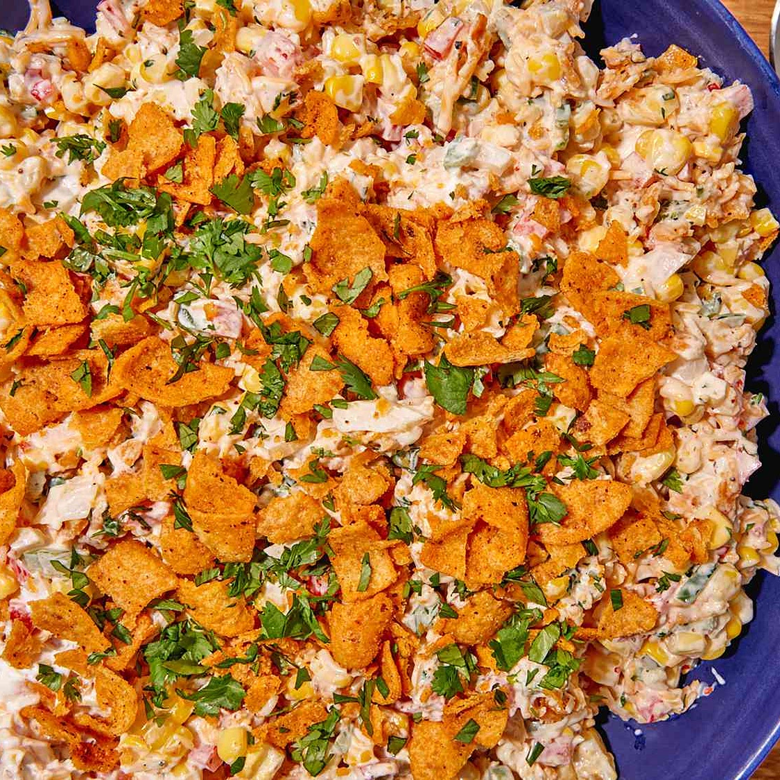 Corn Salad with Chili Cheese Fritos