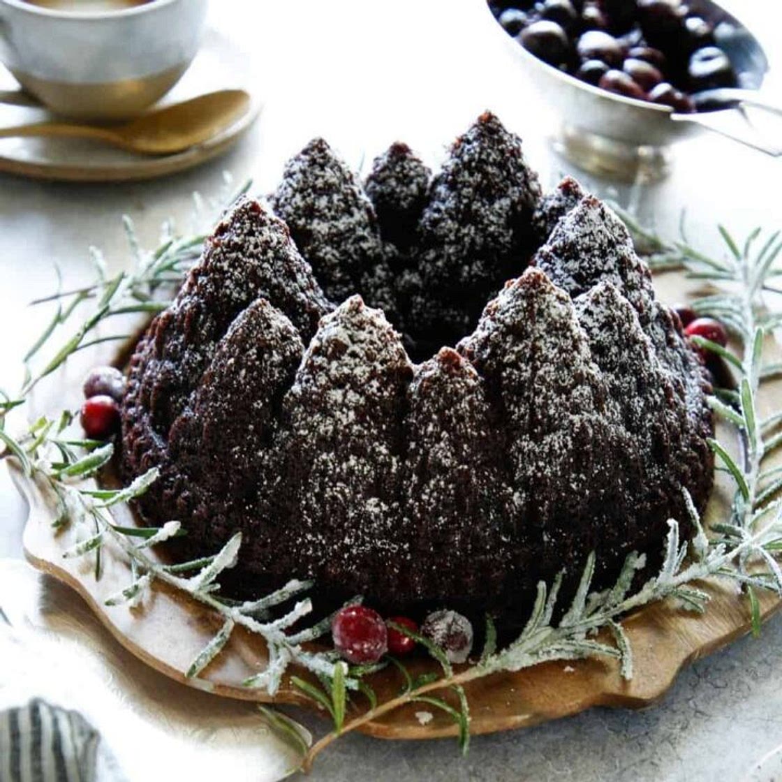 Chocolate Christmas Cake