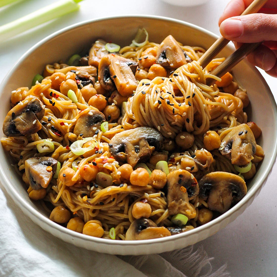 Miso Sesame Noodles