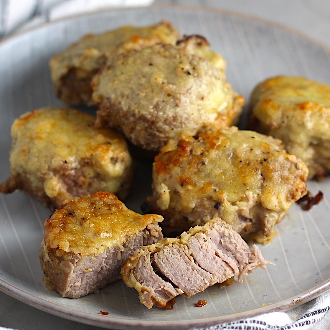 Simple Parmesan Pork Tenderloin