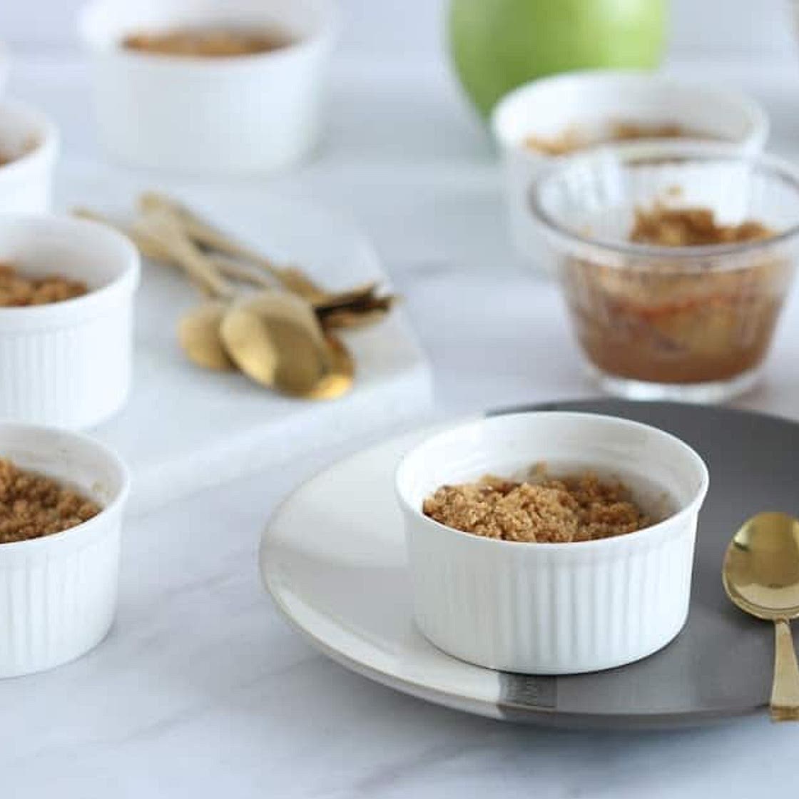 Passover Apple Crumble (Parve)