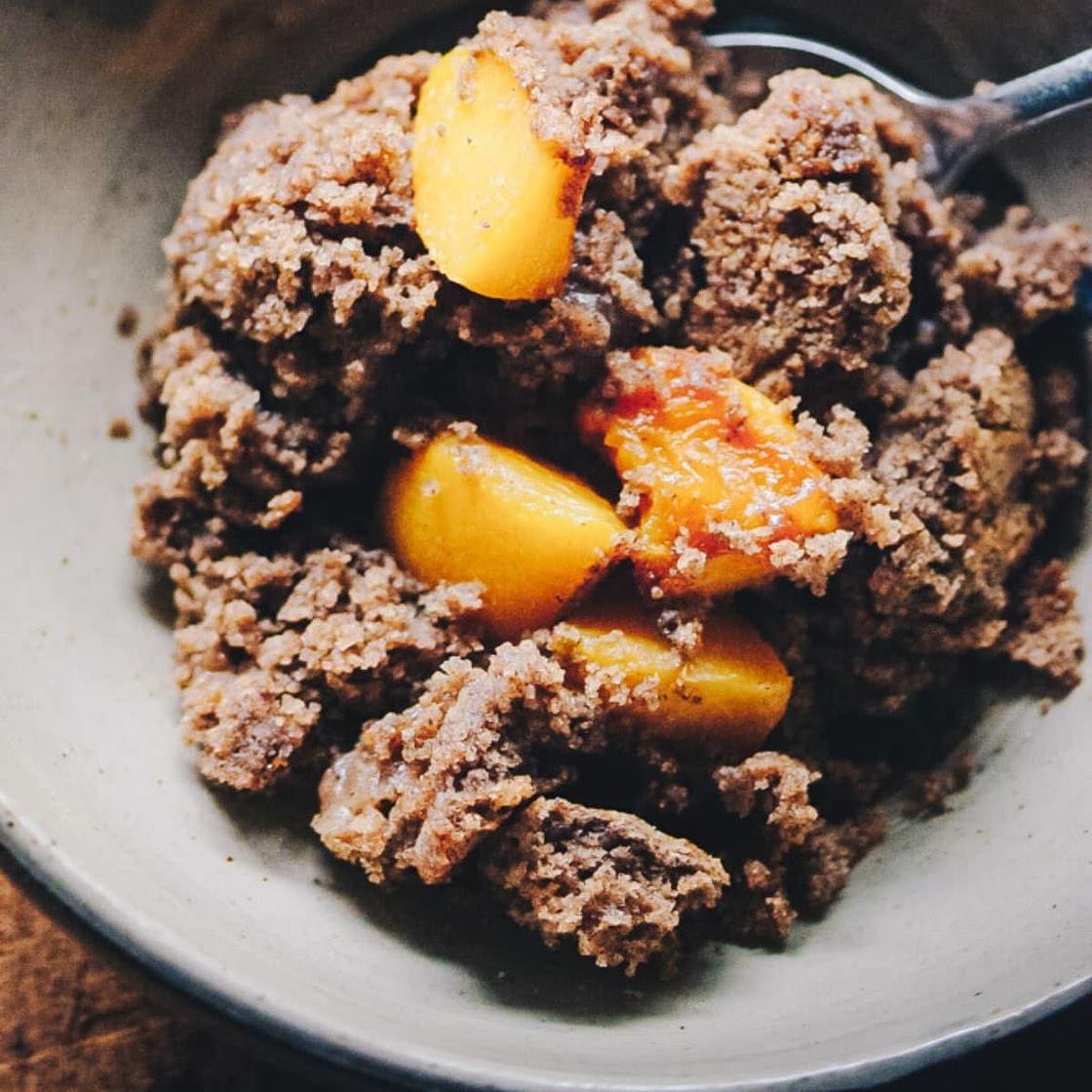 Gluten-Free Peach Cobbler