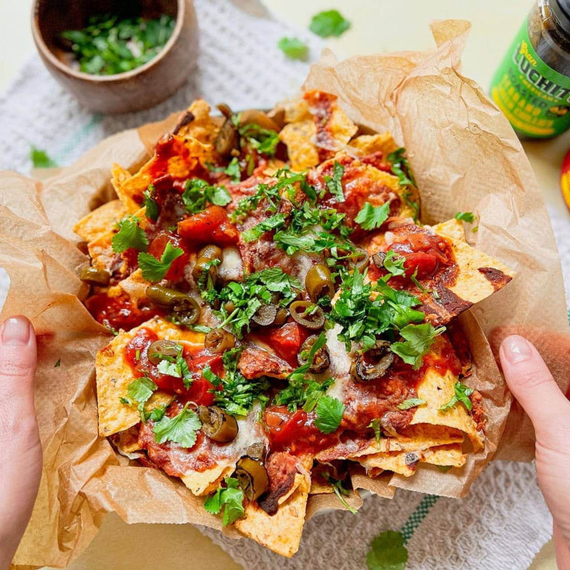 Air Fryer Nachos