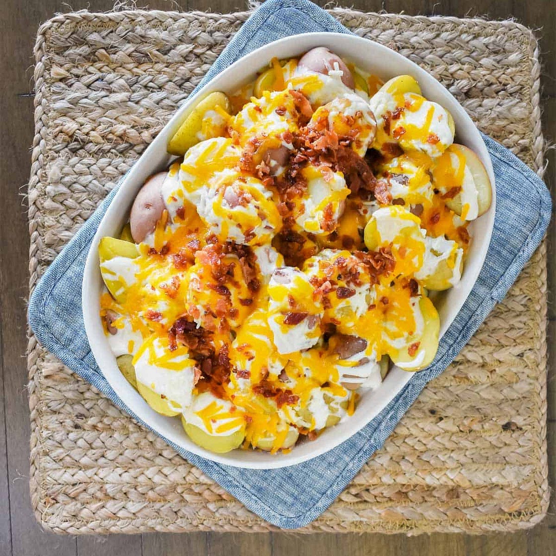 Instant Pot Cheesy Ranch Potatoes