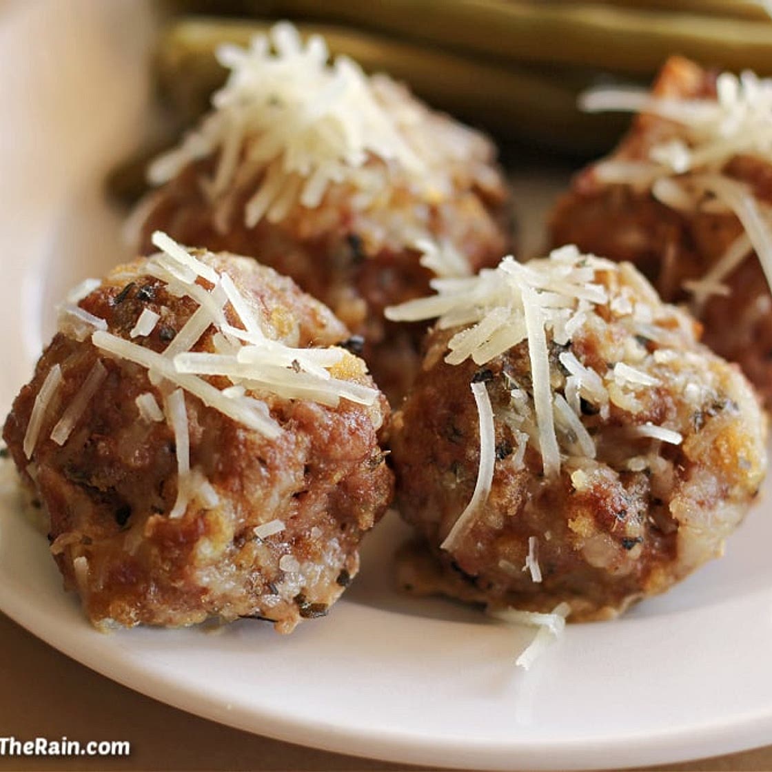 Parmesan Meatballs With Garlic