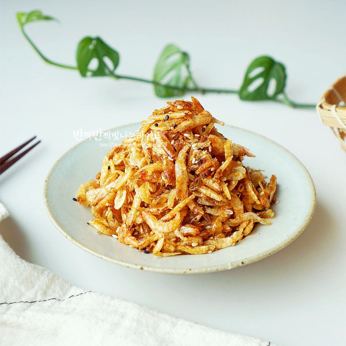 마른새우볶음 만드는 법 보리새우볶음 건새우볶음 보리새우 요리