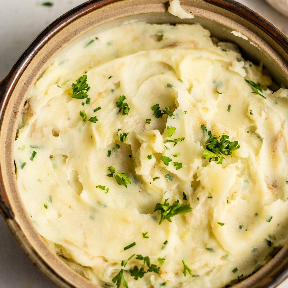 Healthy Vegan Mashed Potatoes