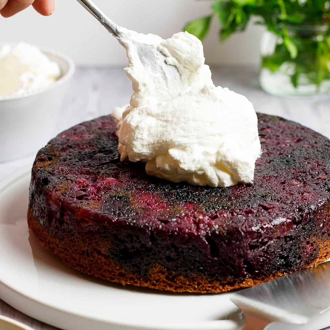 Blueberry Olive Oil Cake