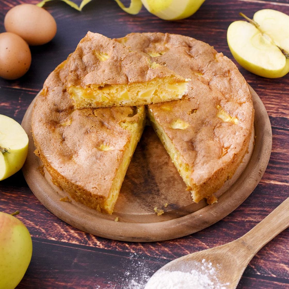 Gâteau aux pommes facile