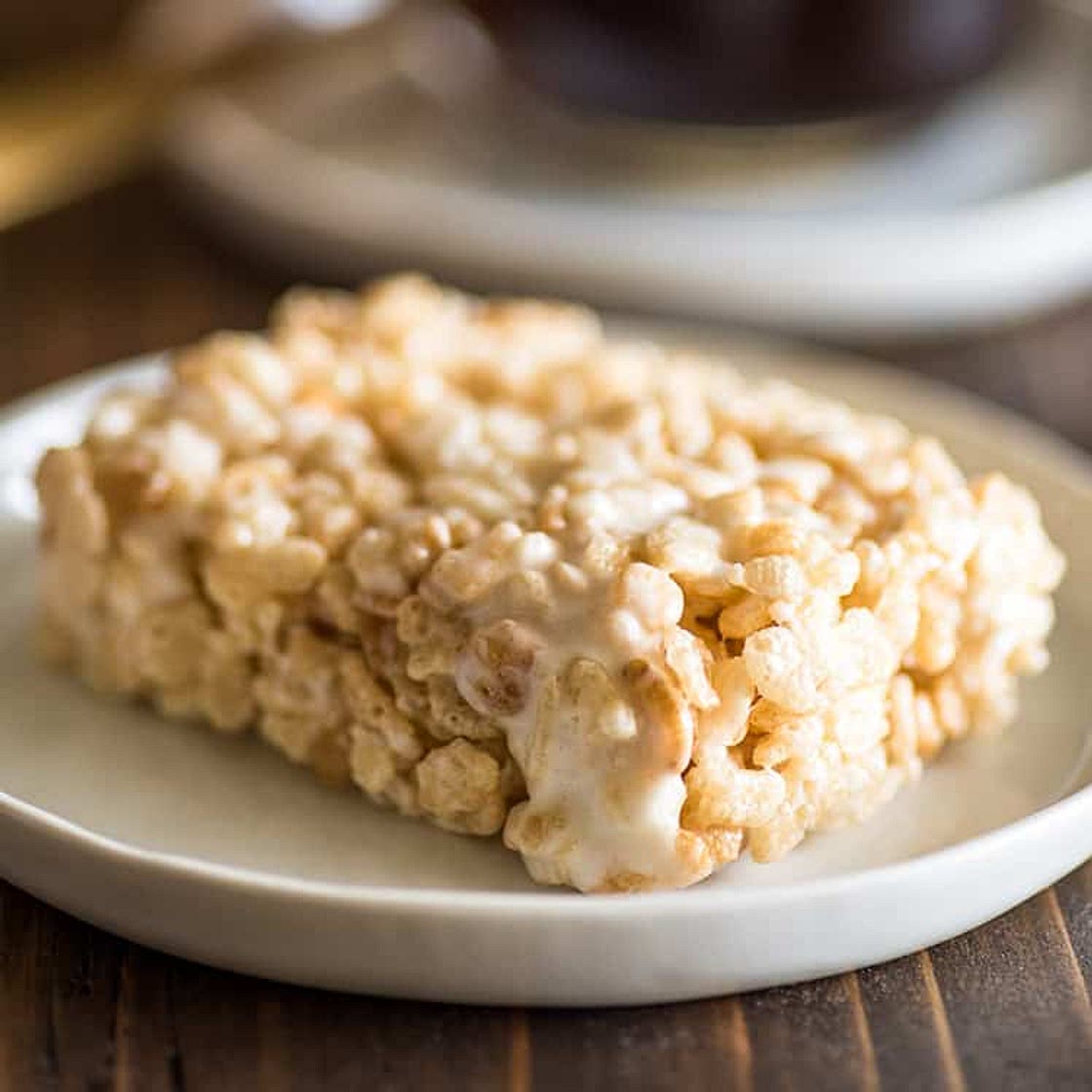 Single-serve Rice Krispie Treat in the Microwave