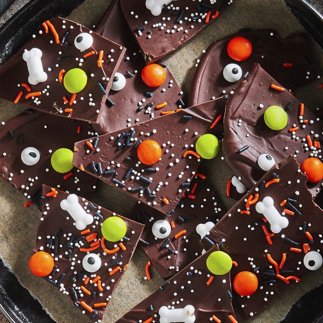Halloween Candy Bark