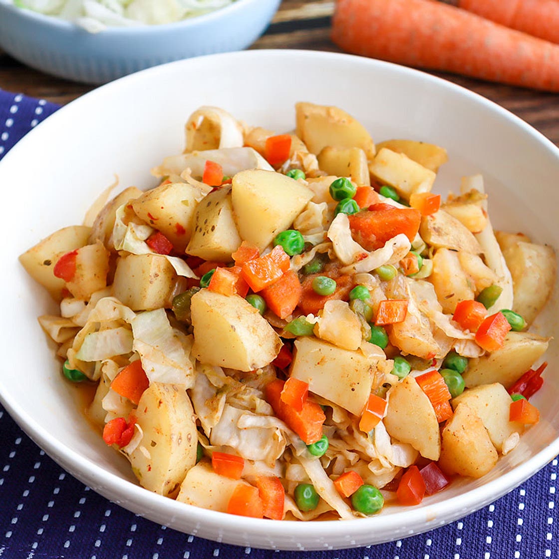 Southern Cabbage and Potatoes