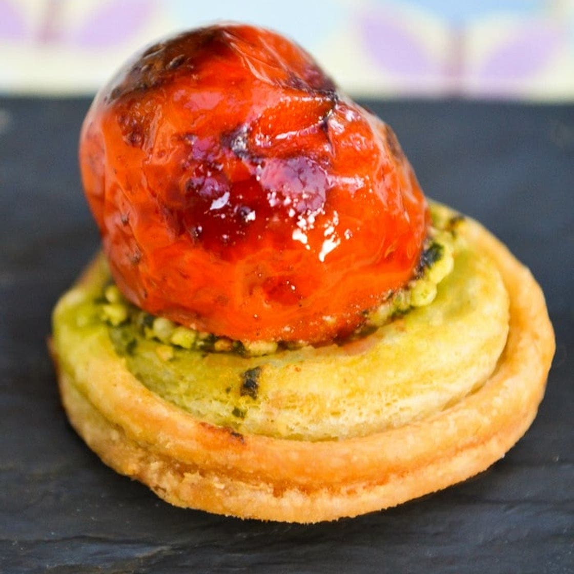 Mini Tomato Pastry Bites