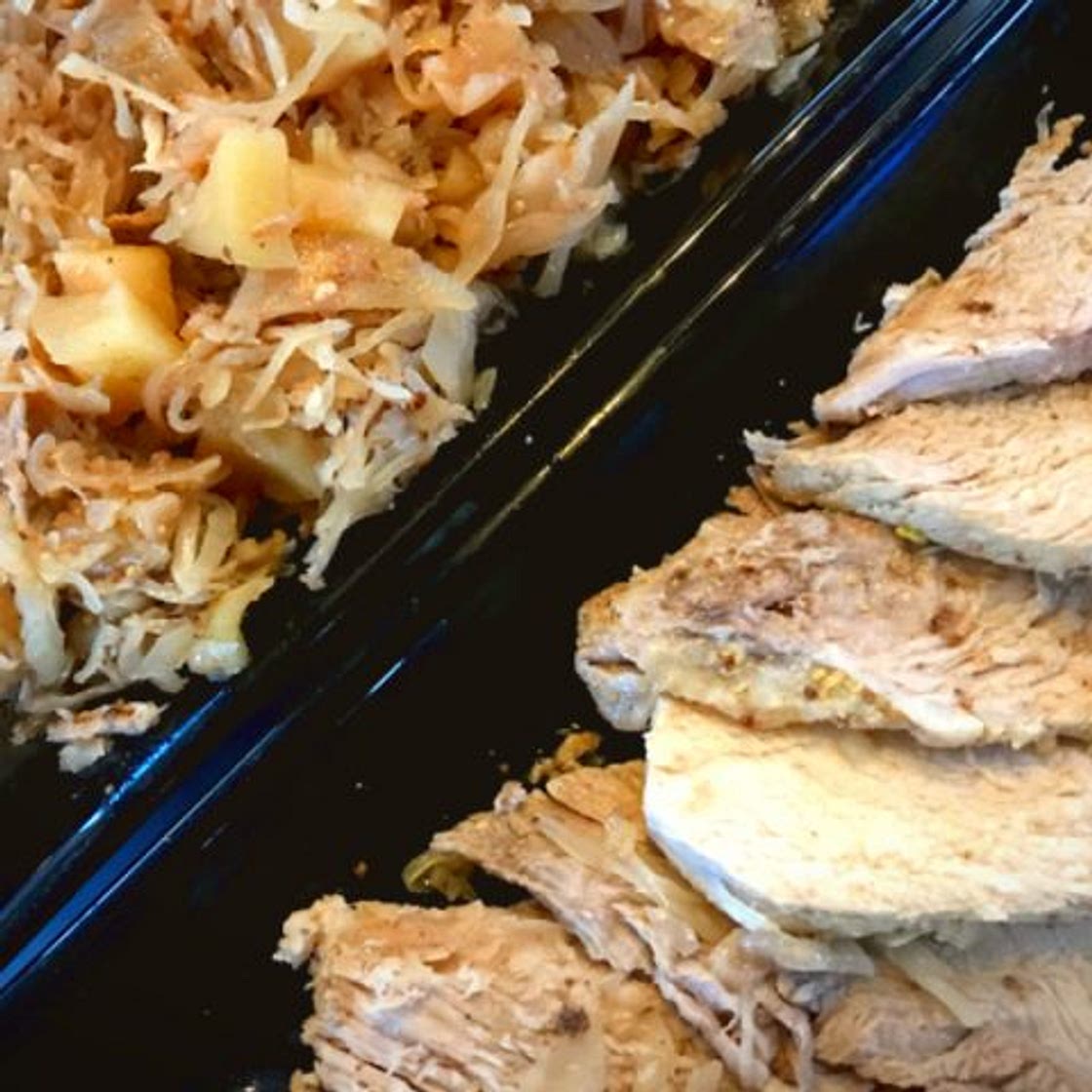 Slow Cooker Pork Loin Sauerkraut and Apple Recipe