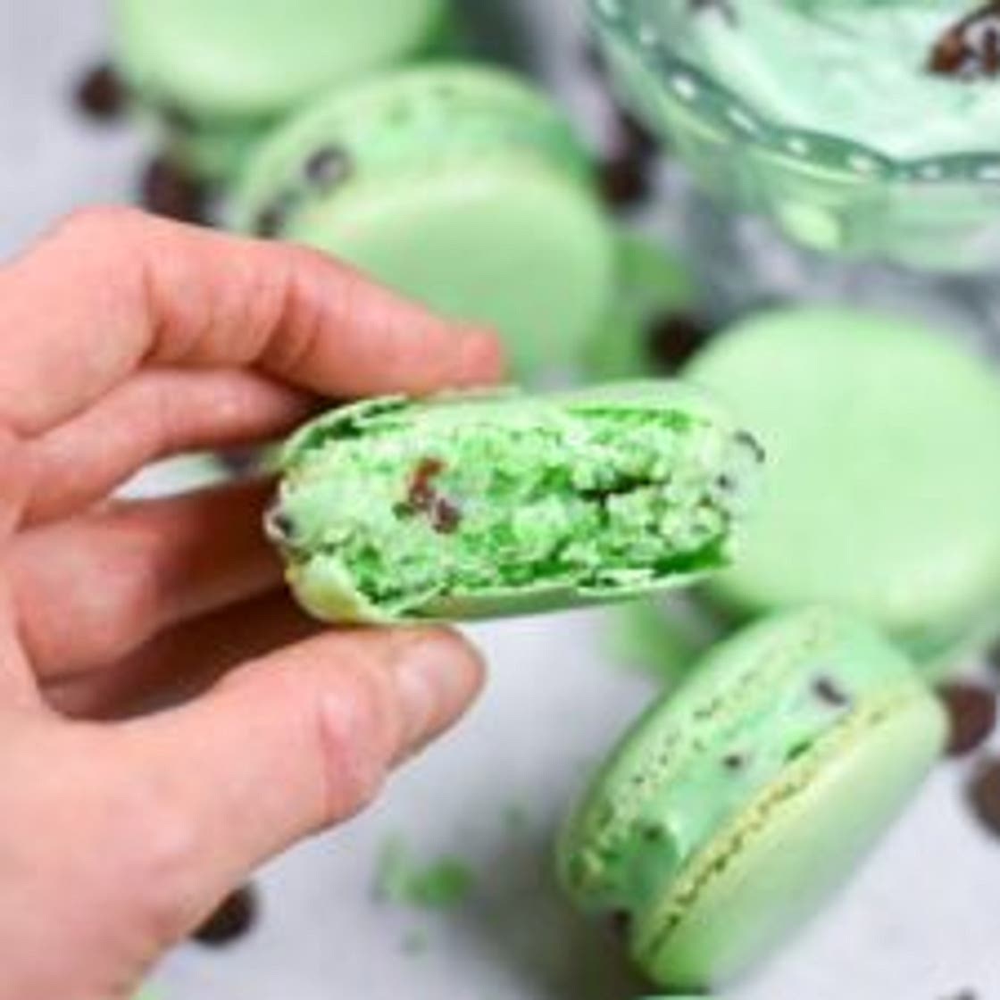 Mint Chocolate Chip Buttercream