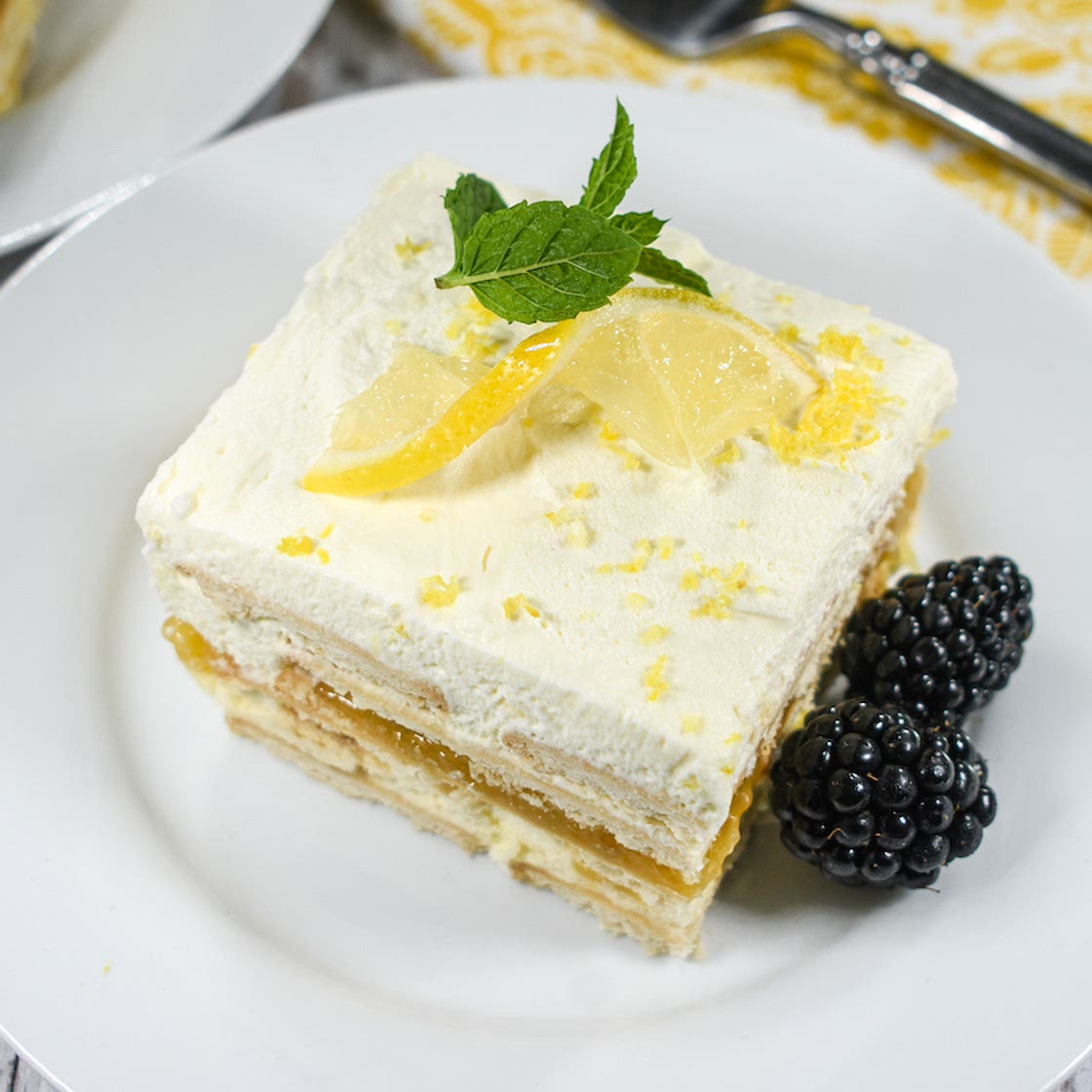 Lemon Icebox Cake