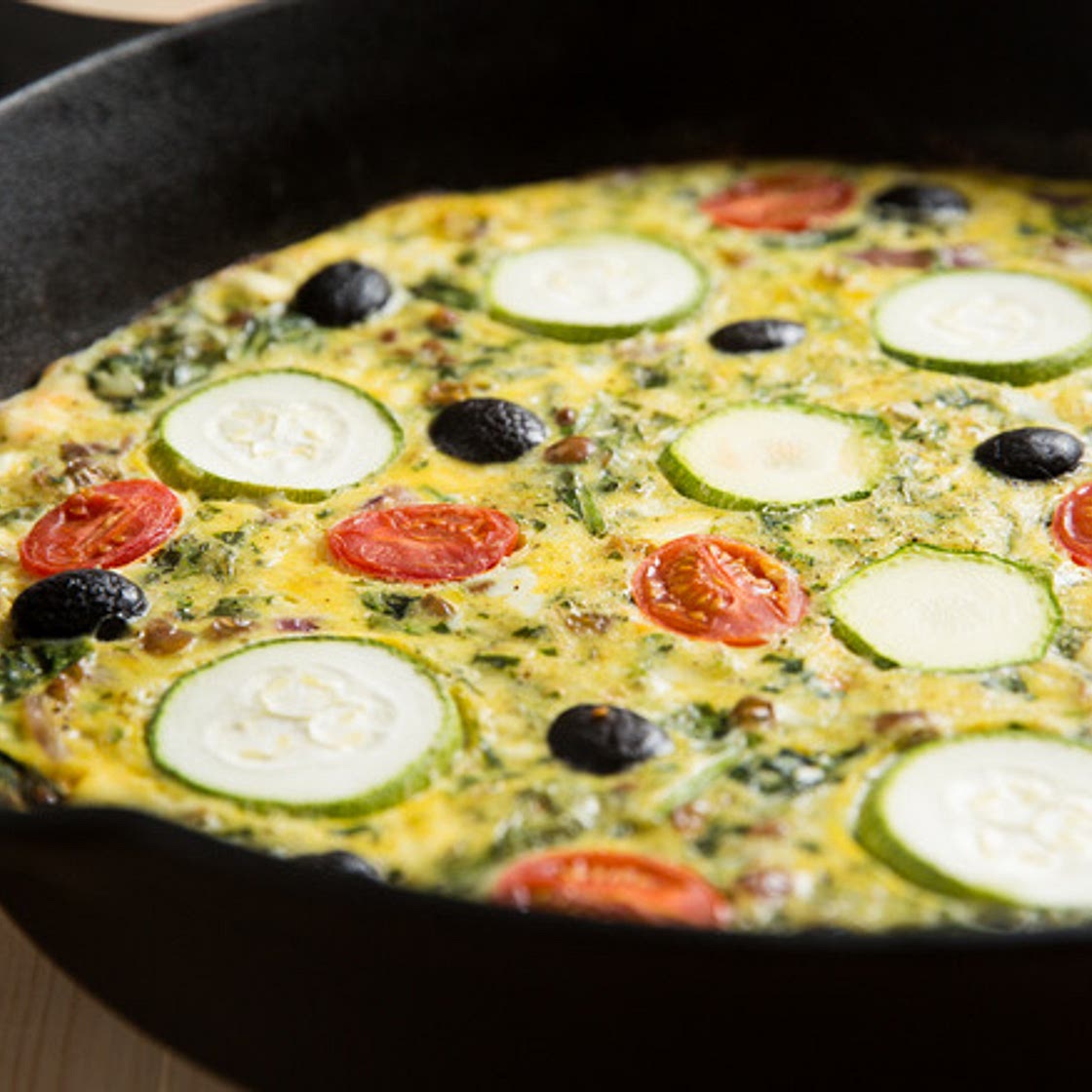 Mediterranean Lentil Frittata Recipe