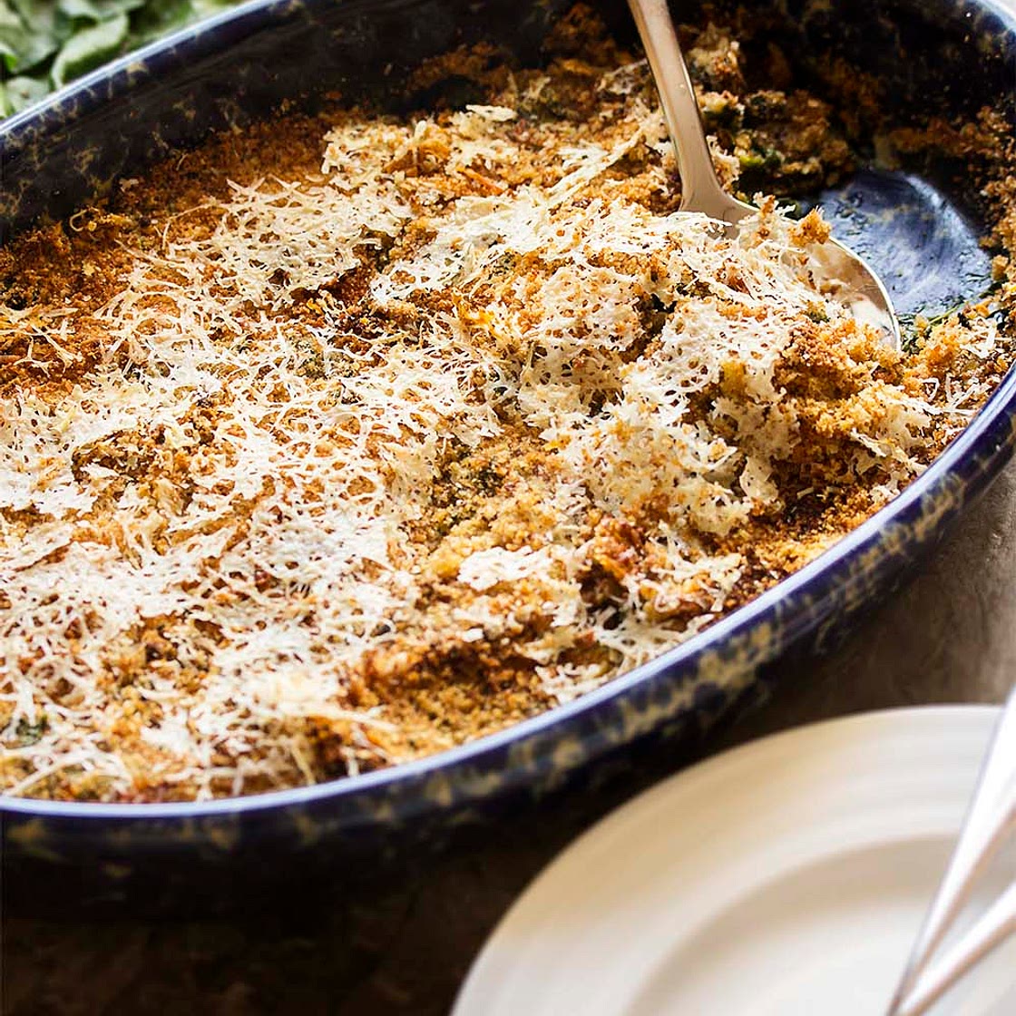 Easy Swiss Chard Gratin
