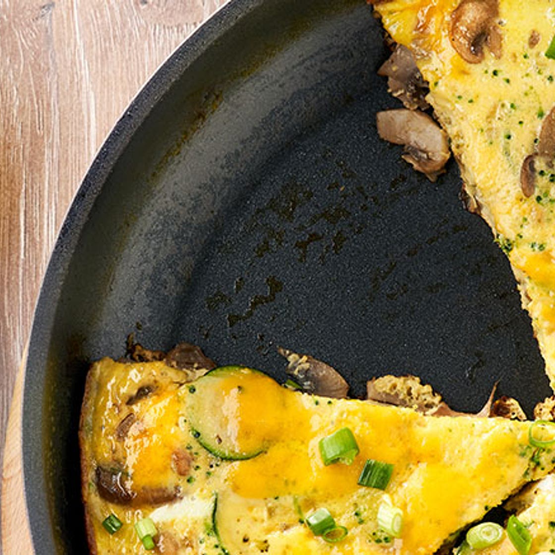 Cheddar Broccoli Frittata