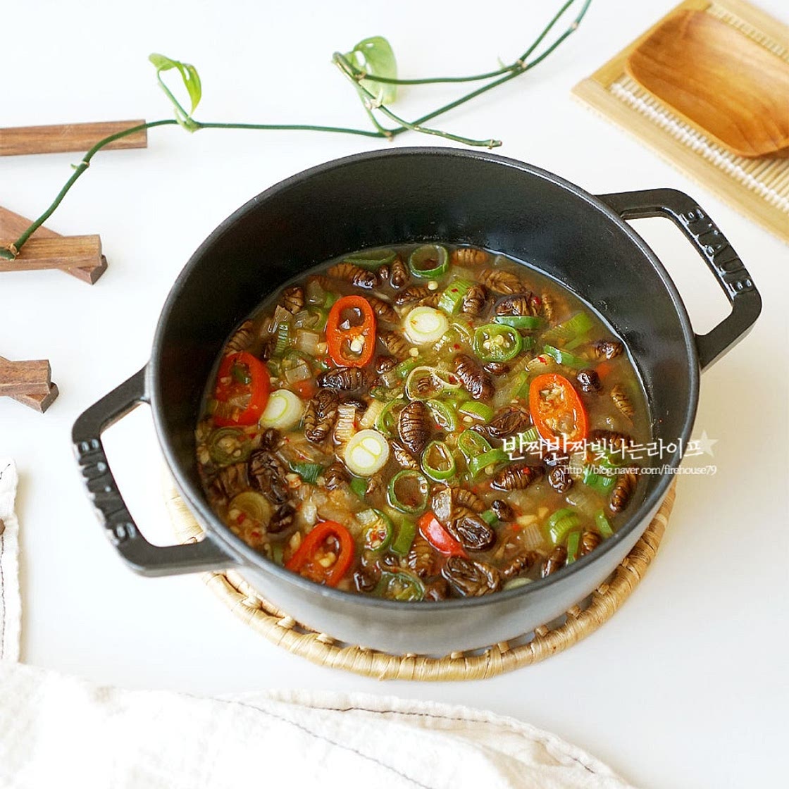 백종원 번데기탕 만드는법 통조림 번데기 요리 소주안주