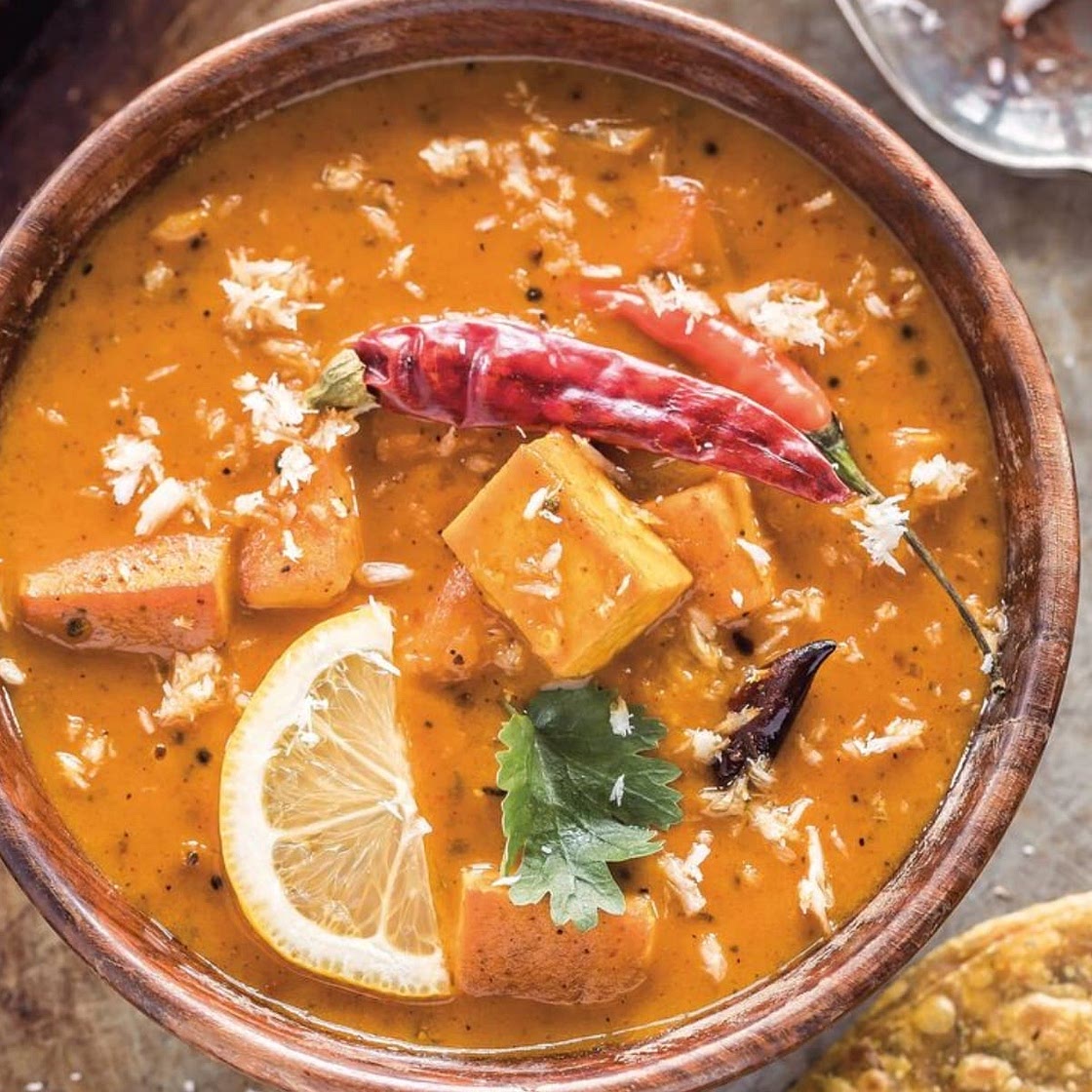 Instant Pot Tofu Mango Coconut Curry