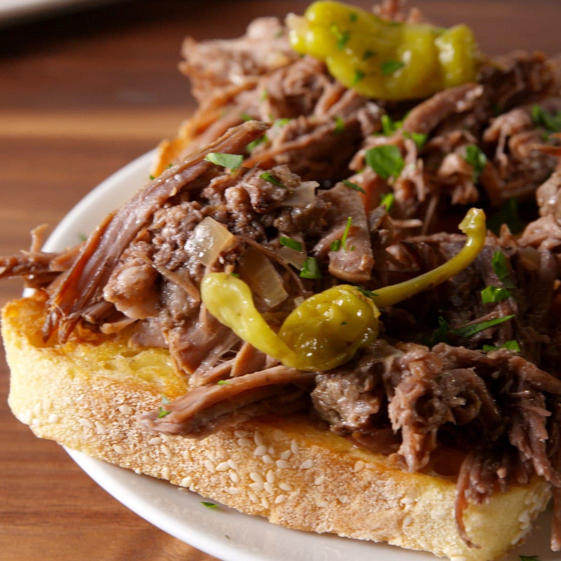 Slow Cooker Mississippi Roast