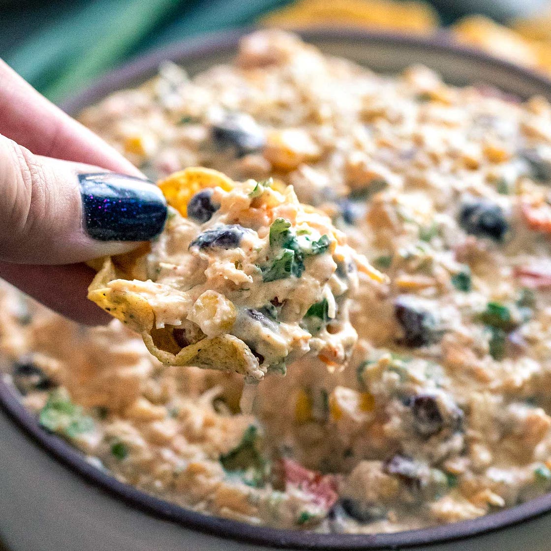 Chicken Taco Dip