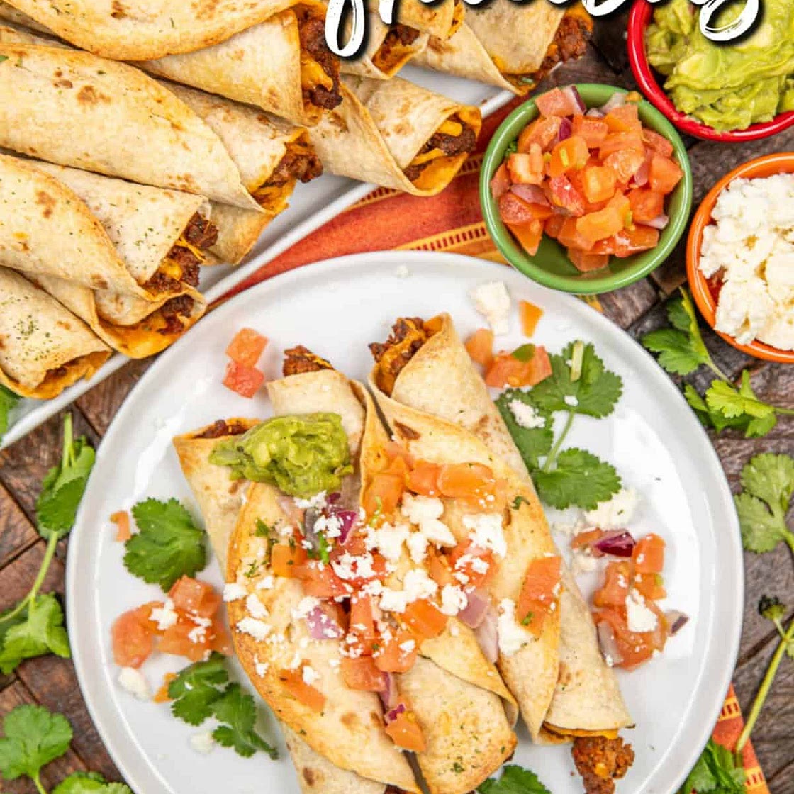 Beef & Cheese Flautas