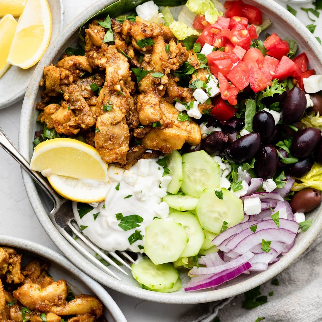 Sheet Pan Chicken Shawarma