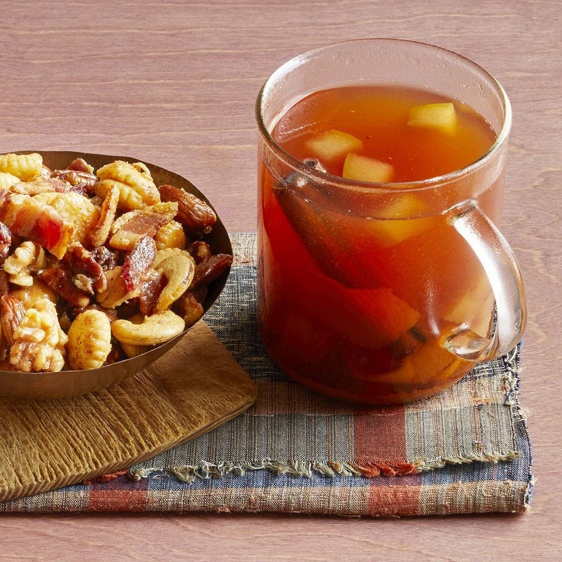 Mulled Cider with Bourbon