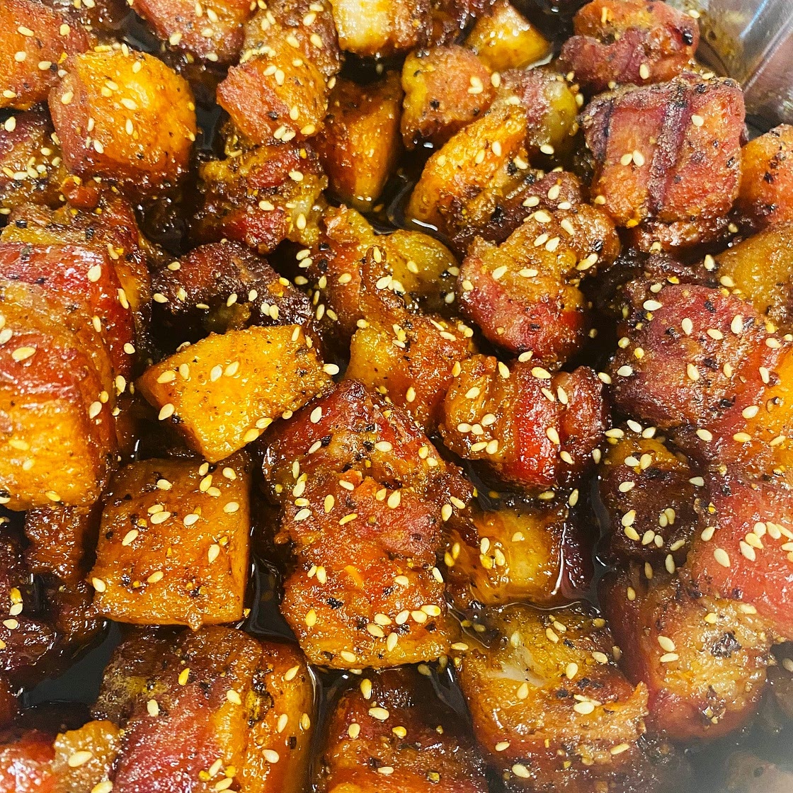 Maple Sriracha Burnt Ends