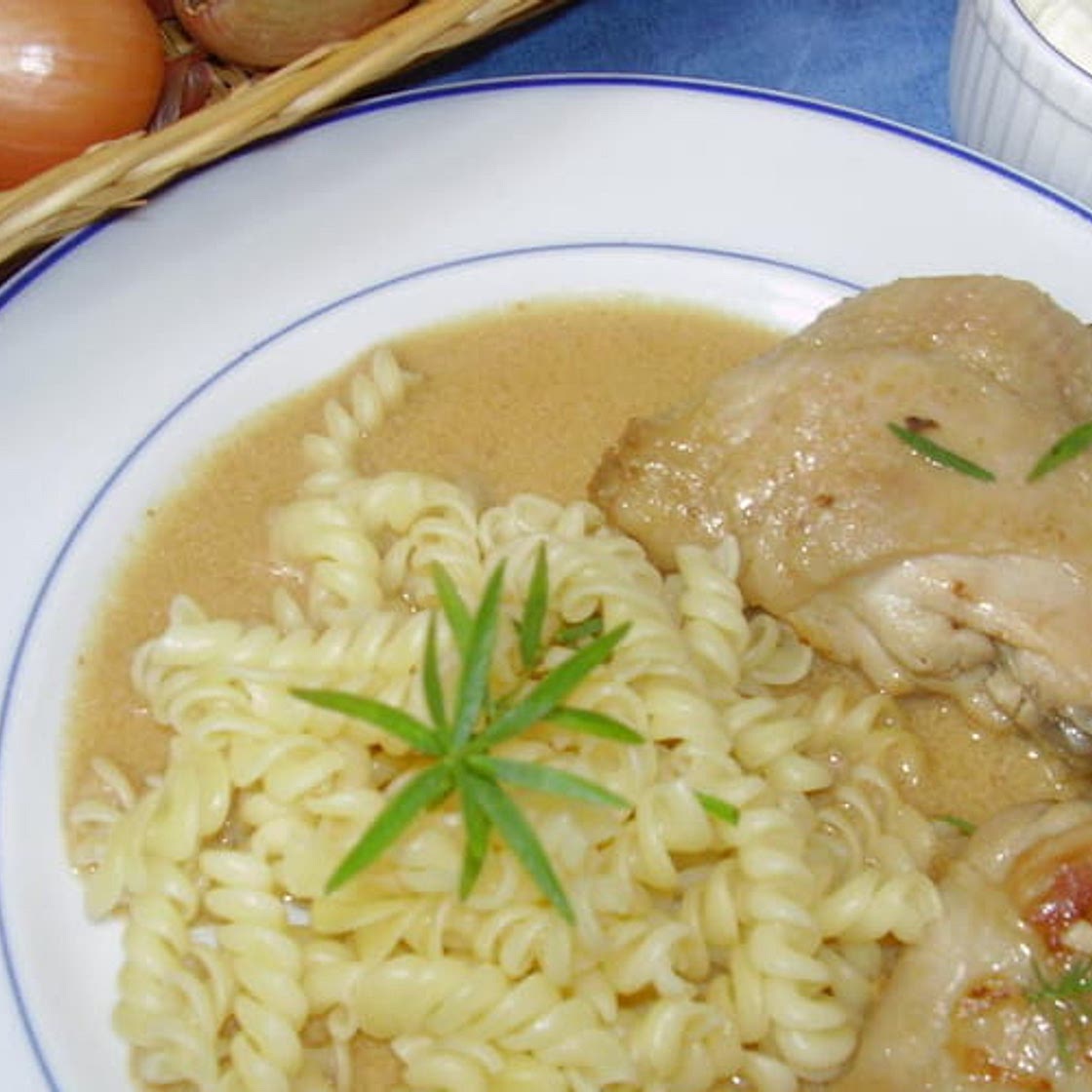 Poulet à l'estragon