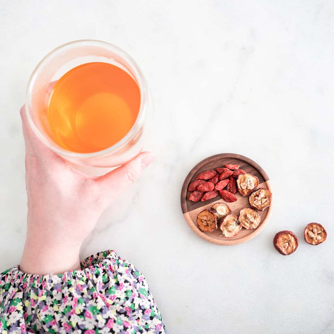 Hawthorn Goji Berry Digestion Tea 山楂杞子茶