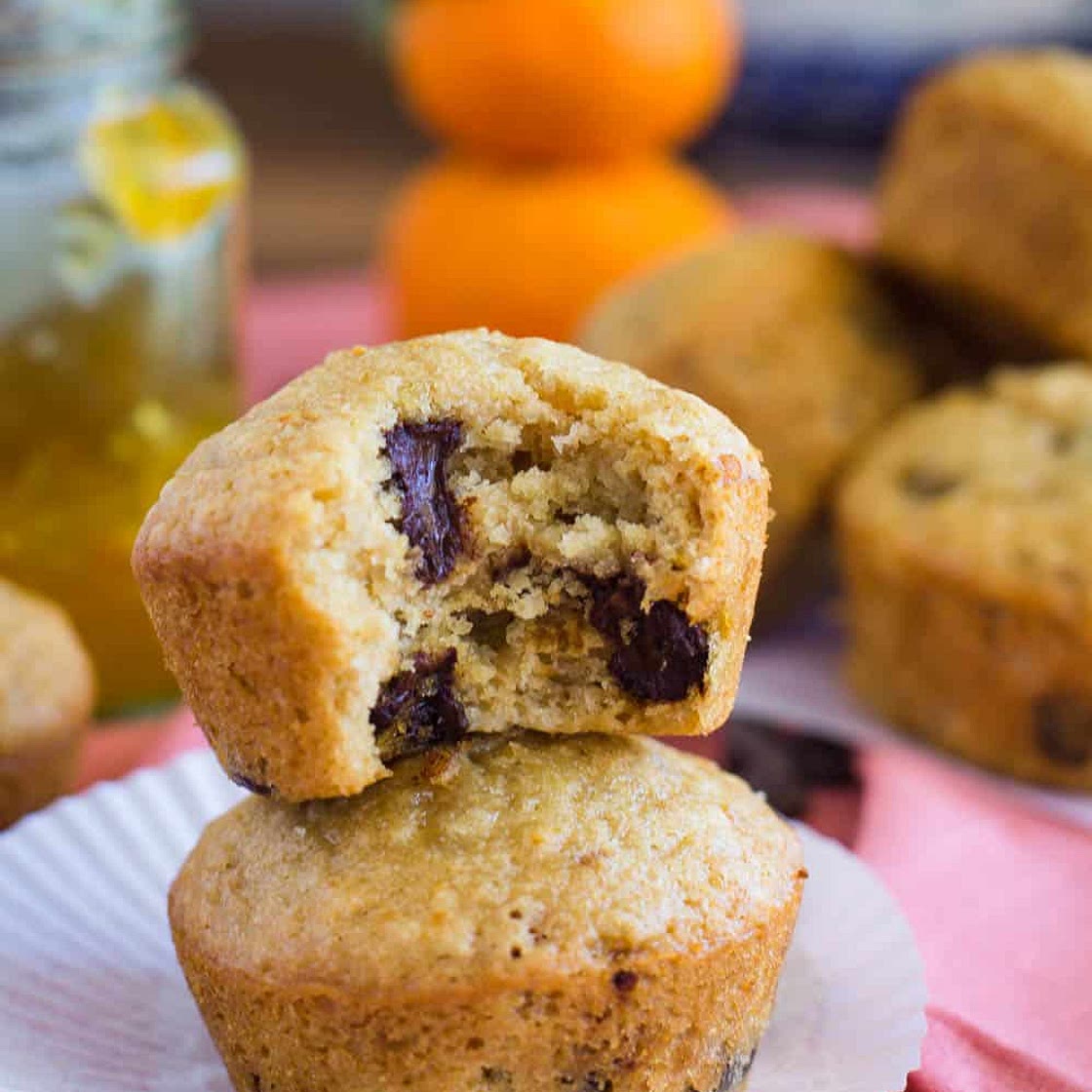 Orange Marmalade Vegan Muffins