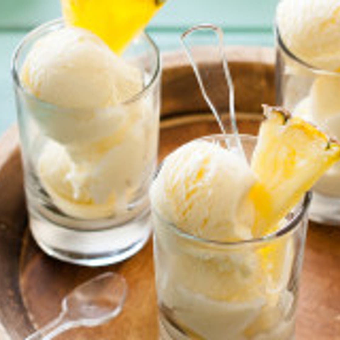 Fresh Pineapple Ice Cream
