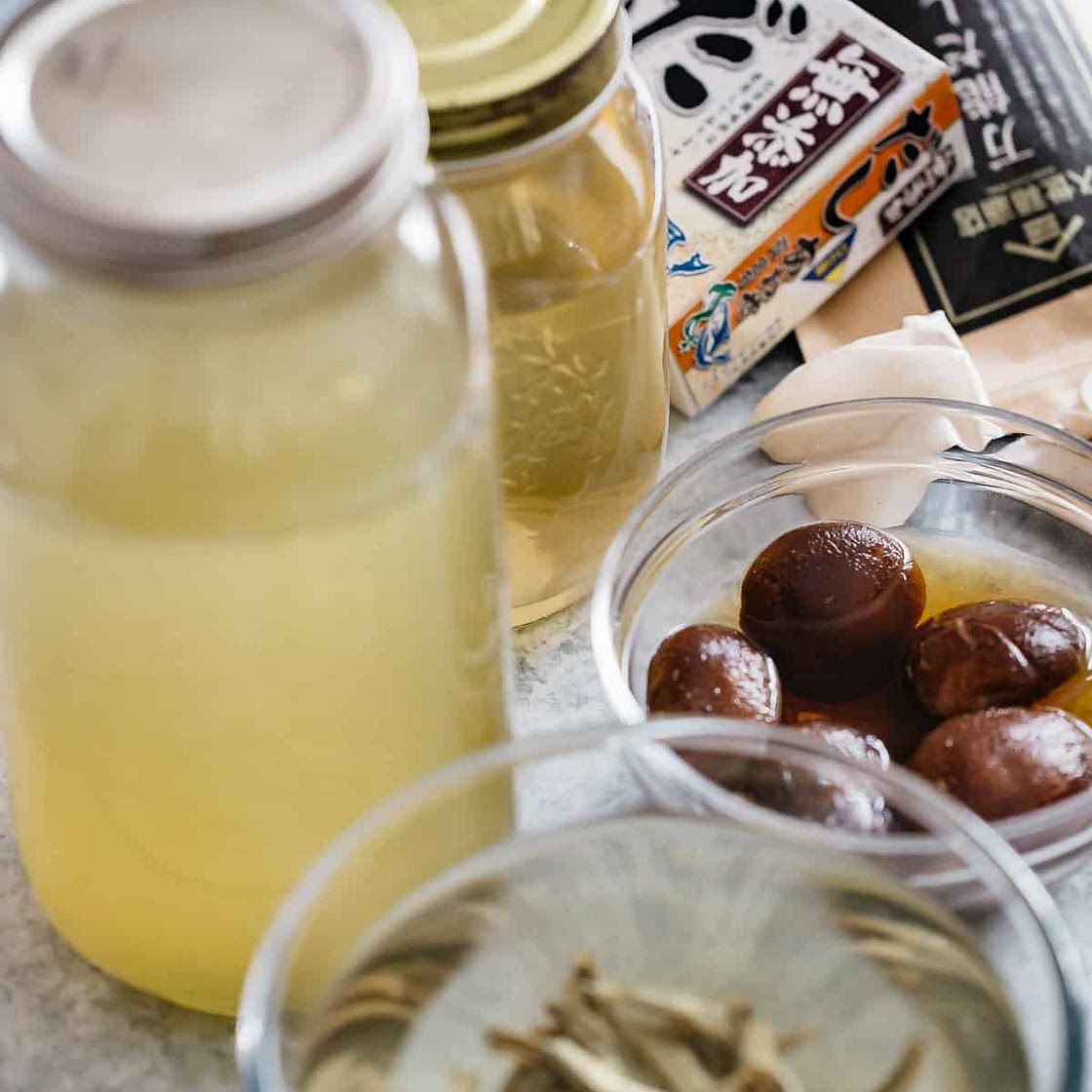Easy Overnight Dashi 簡単だし