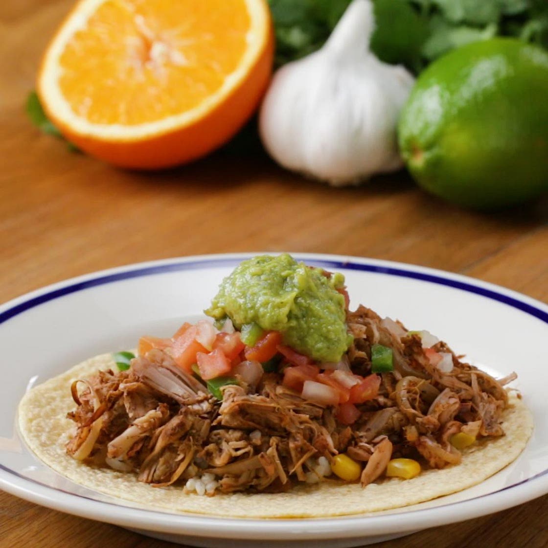 Slow Cooker Jackfruit Carnitas Recipe by Tasty
