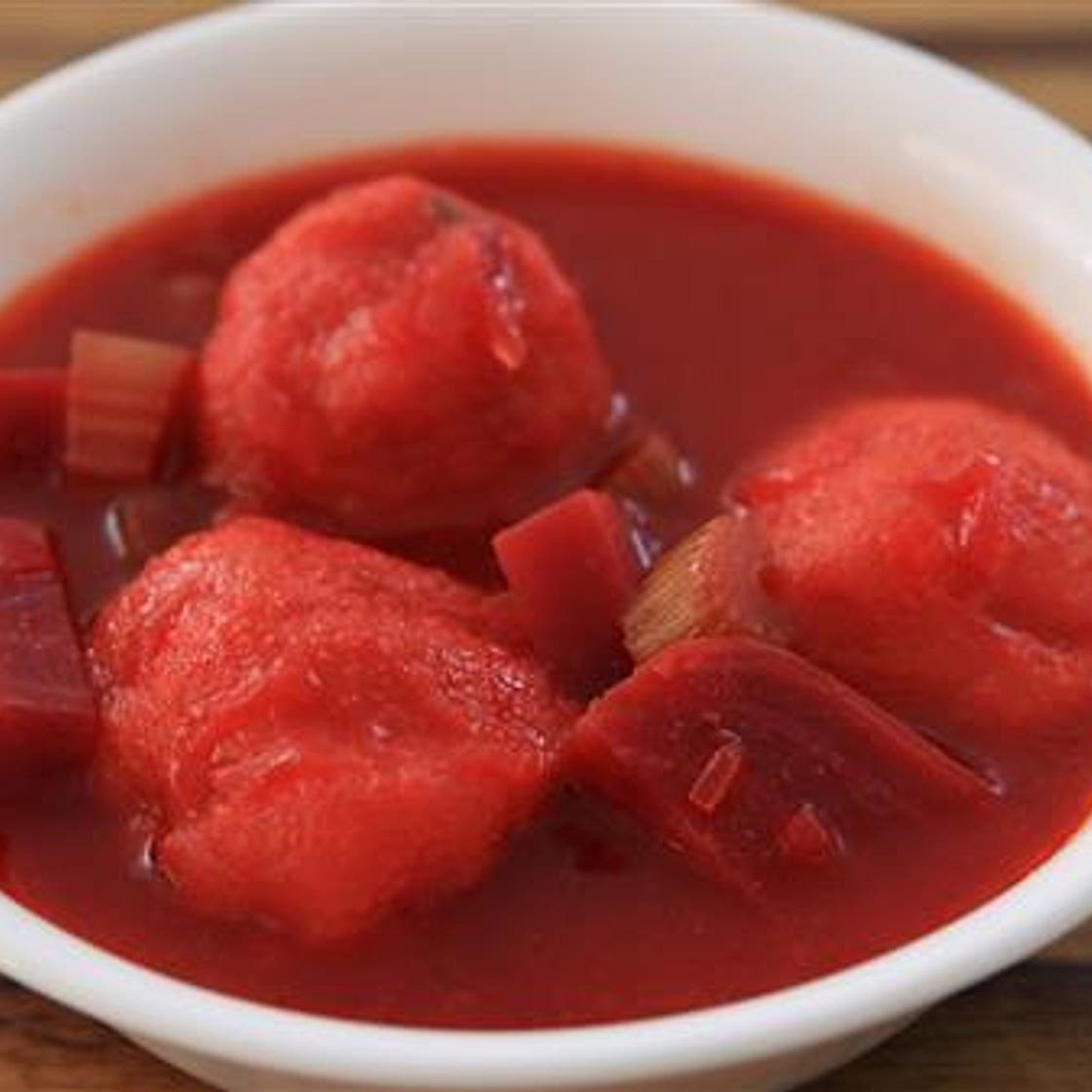 Beetroot Kubbeh Soup Recipe