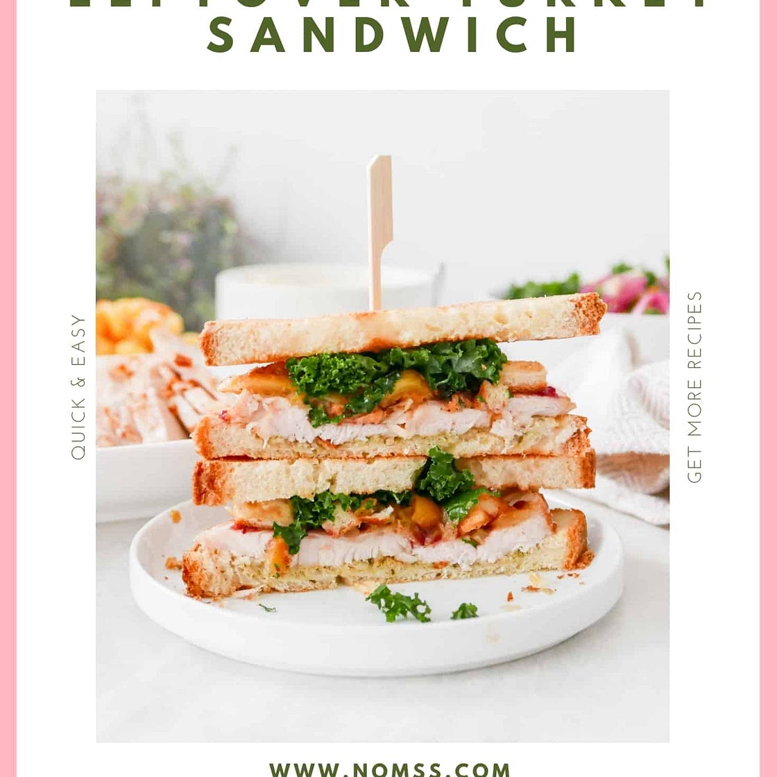 Best Leftover Thanksgiving Turkey Sandwich