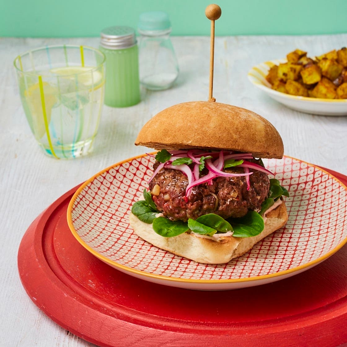 Tex Mex Burgers | Slimming & Weight Watchers Friendly