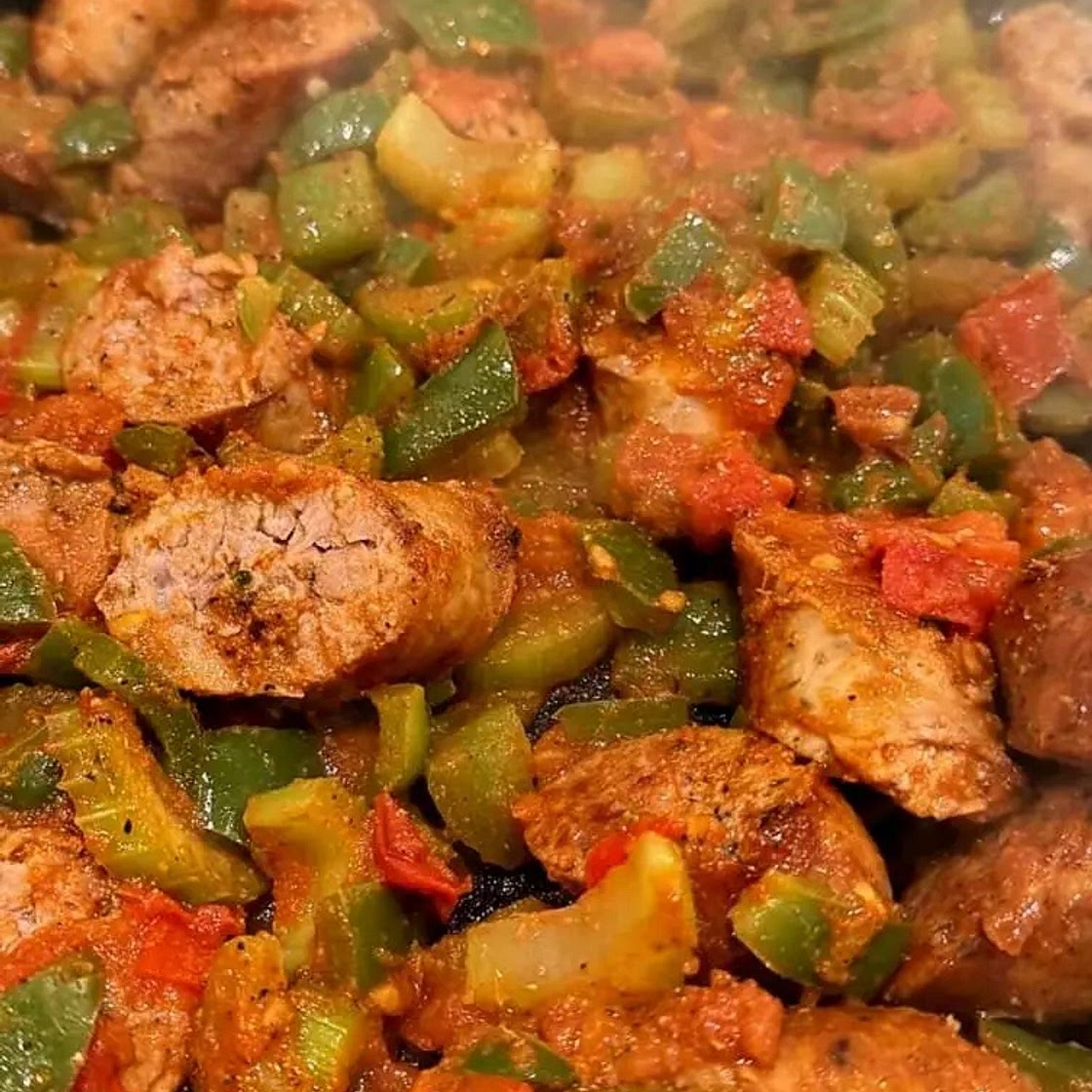 Super Savory Shrimp and Sausage Jambalaya