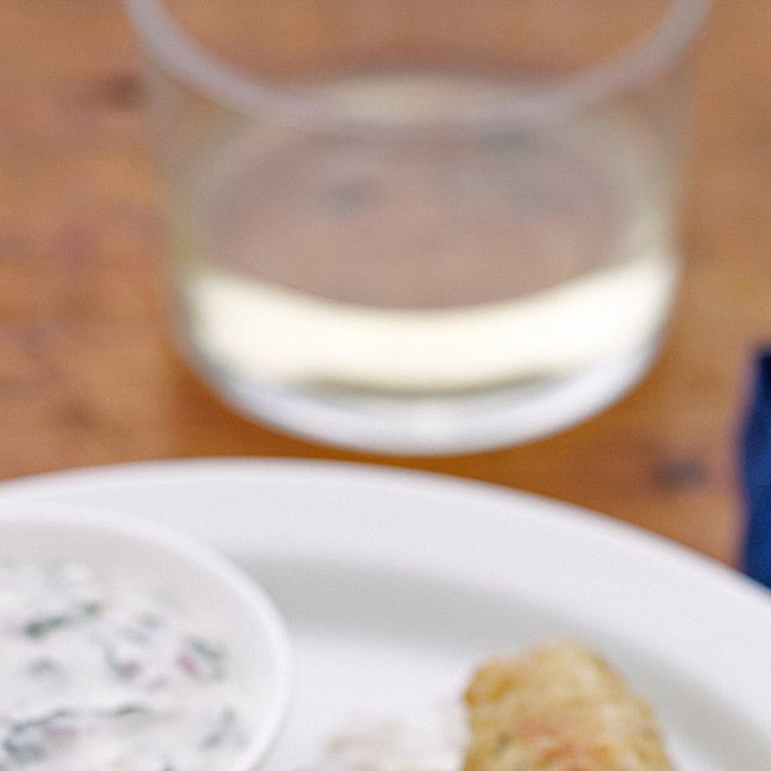 Keftas de dinde épicée, sauce yaourt à la menthe